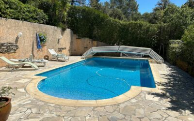 Rénovation de piscine en cours à Six Fours les Plages Var