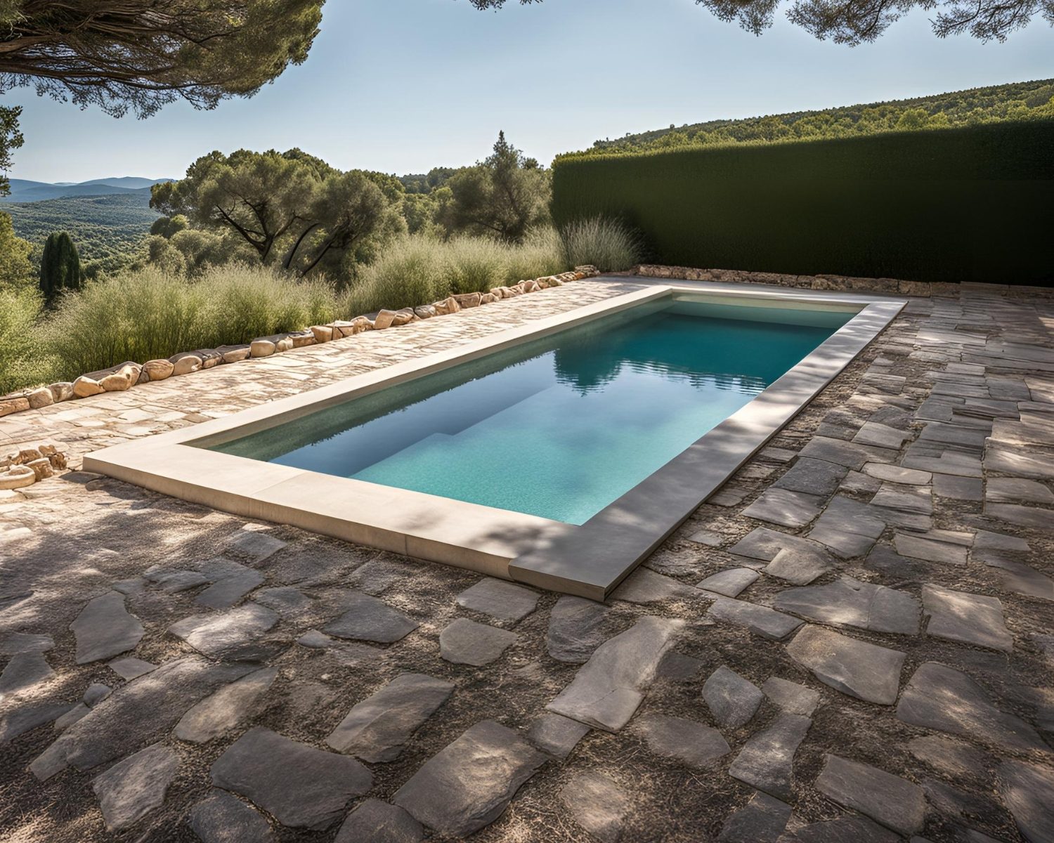 Construction d'une Piscine XS Type Bassin Près de Toulon