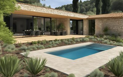 Projet de construction de piscine creusée en béton monobloc dans le Var