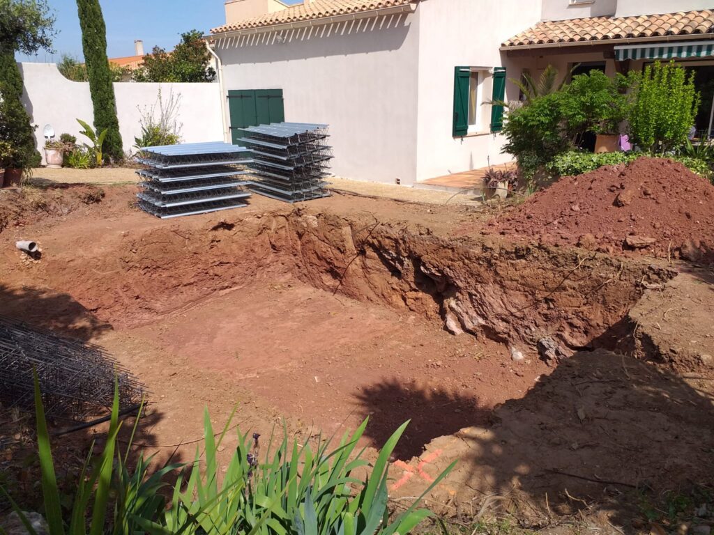 création piscine creusée sur mesure var 