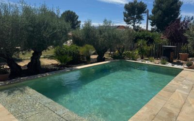 Réalisation de petite piscine creusée près de Toulon